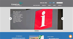 Desktop Screenshot of essintial.com